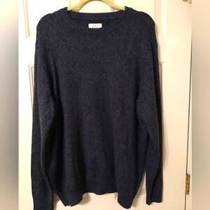 Croft & Barrow Mens SZ 2XL RN# 73277 Blue and Black Sweater